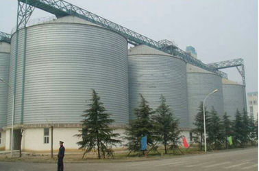 Good Sealing Bolting Spiral Steel Silo / Wheat Small Grain Storage Bins