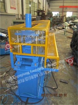 อุปกรณ์ขึ้นรูปม้วนกระดูกงูเหล็กไฟด้วยการควบคุม PLC 3T Passive Decoiler